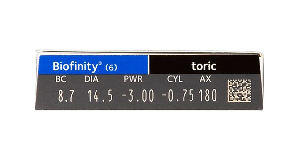 Biofinity Toric 6