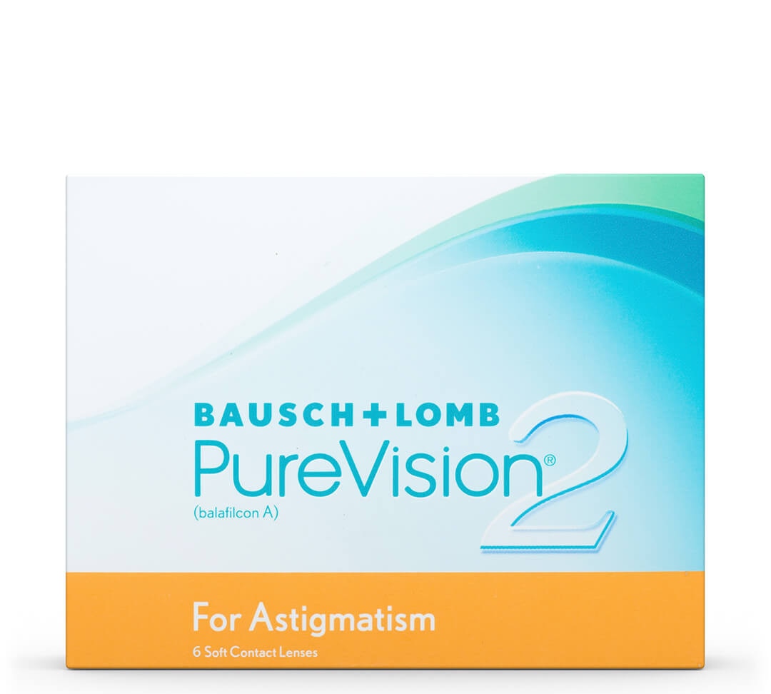 PureVision® 2 For Astigmatism 6 Contact Lenses | Vision Direct Ireland