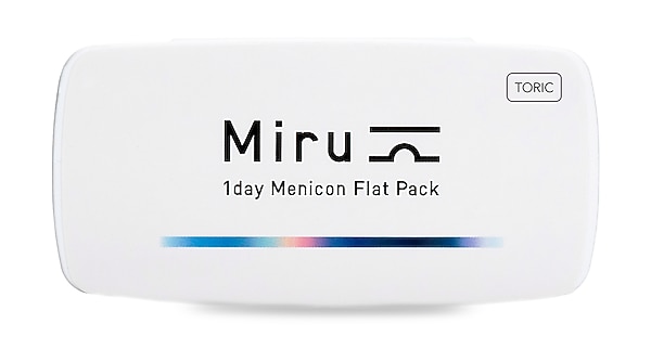 Menicon Contacts MIRU® 1-Day Flat Pack™ For Astigmatism 30