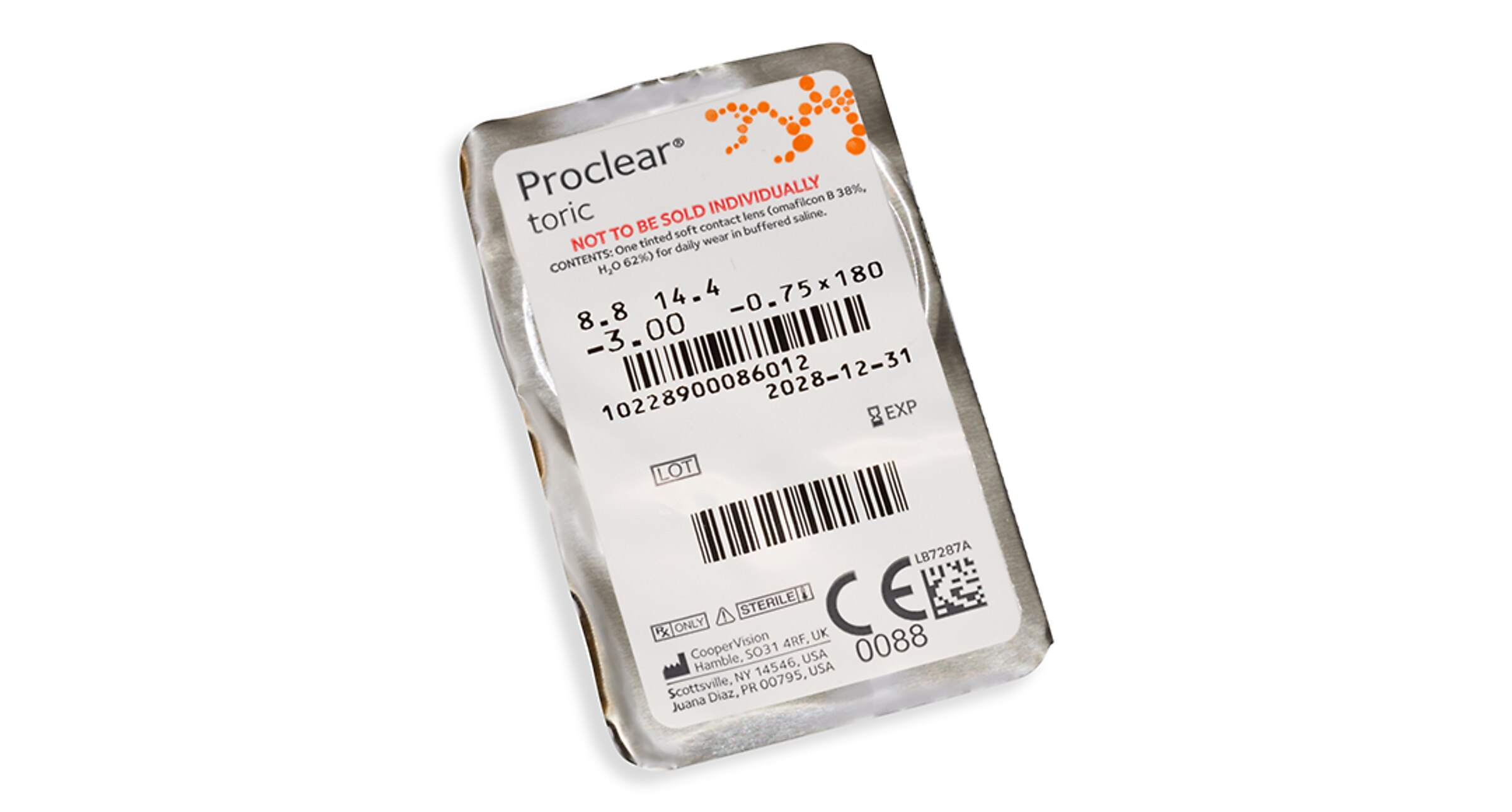 CooperVision Contacts PROCLEAR® Monthly™ Toric 3
