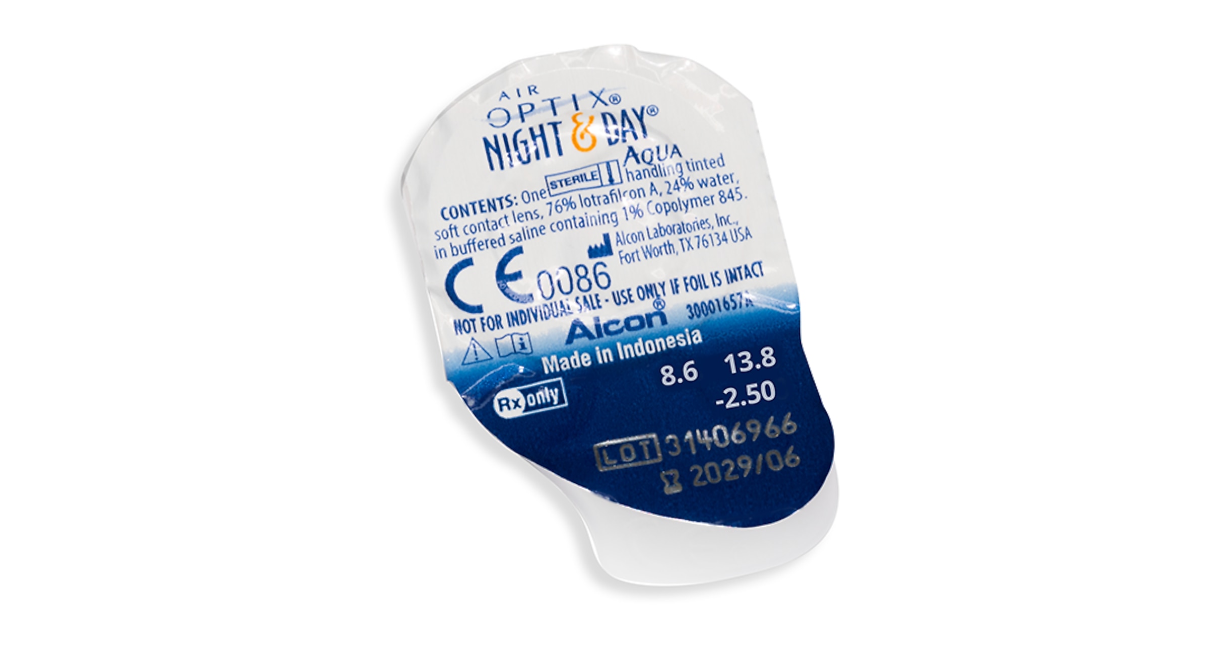 Alcon Contacts AIR OPTIX® NIGHT & DAY® AQUA 3