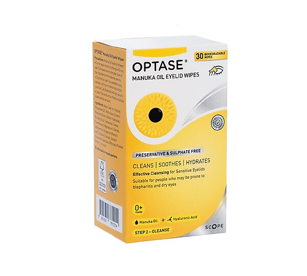 Optase® Manuka Lid Wipes