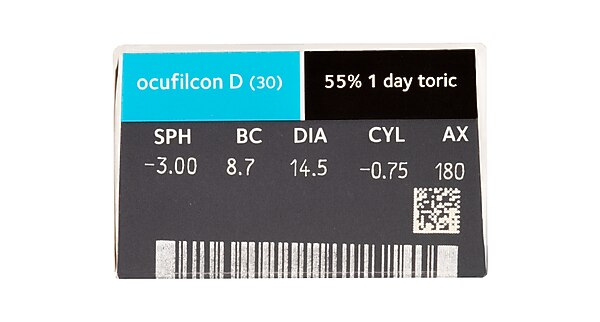 CooperVision Contacts Biomedics® 1 Day Extra Toric 30